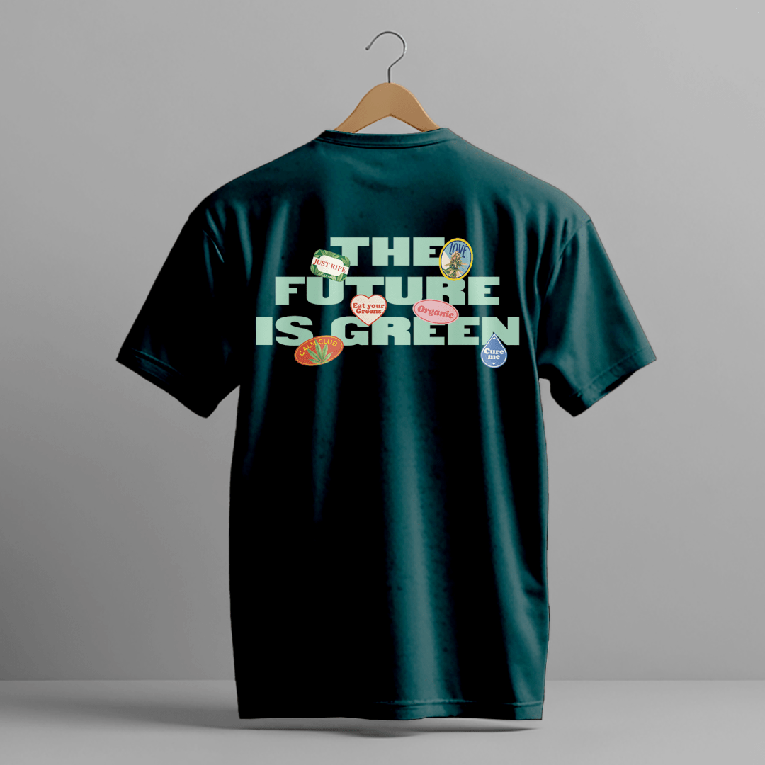 The Future Is Green Oversized T-shirt