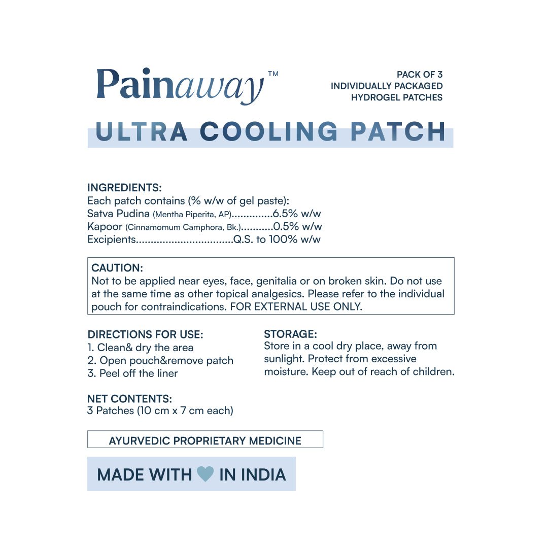 Painaway™ Ultra Cooling Patch