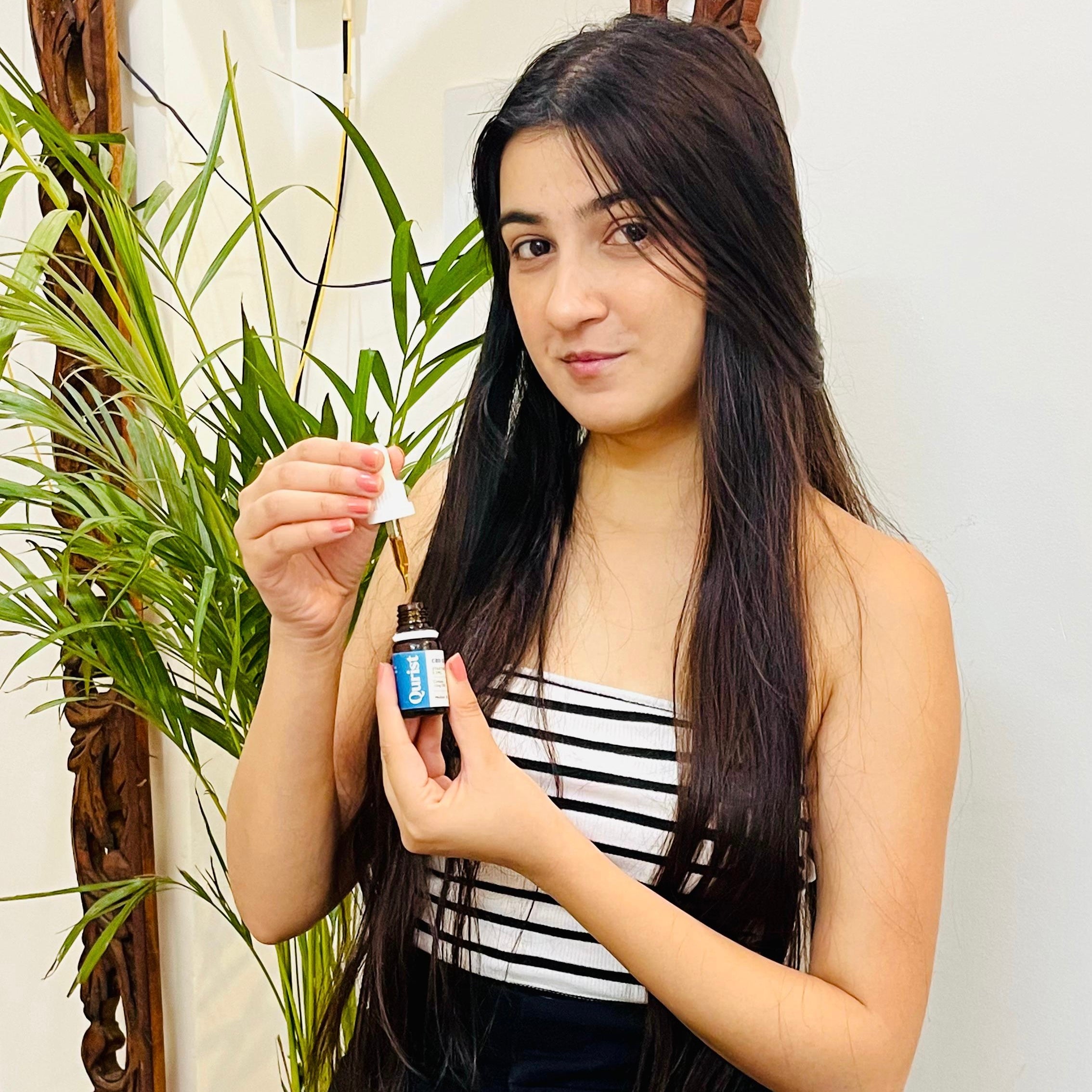 Kritika Sharma: CBD Oil User