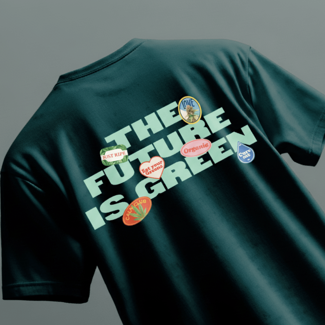 The Future Is Green Oversized T-shirt