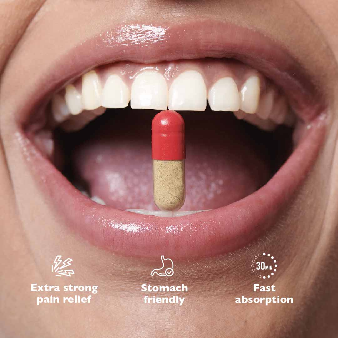 cure backpain, headache with natural painkiller #Size_Mini - 2 pills